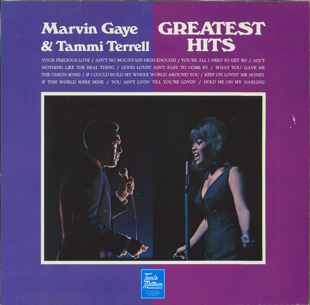 Marvin Gaye & Tammi Terrell Greatest Hits German vinyl LP album (LP record) WL72103