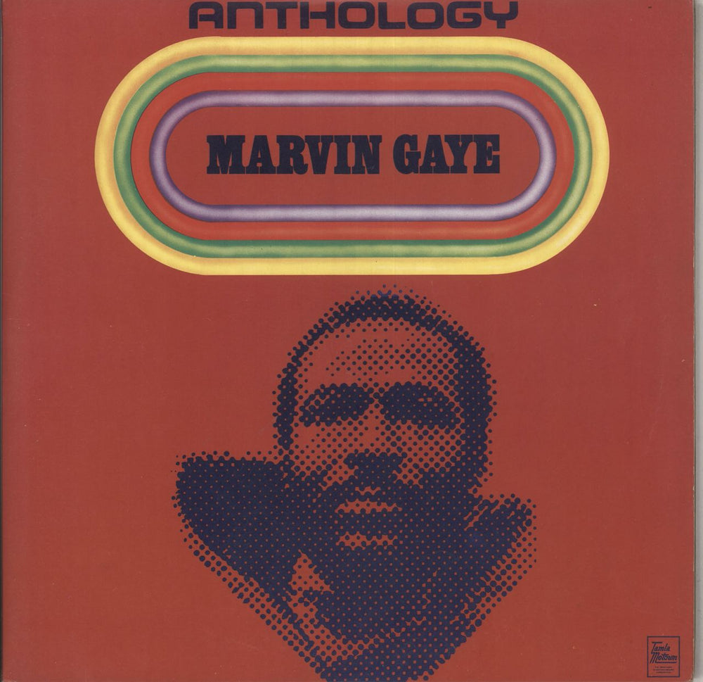 Marvin Gaye Anthology UK 2-LP vinyl record set (Double LP Album) TMSP1128