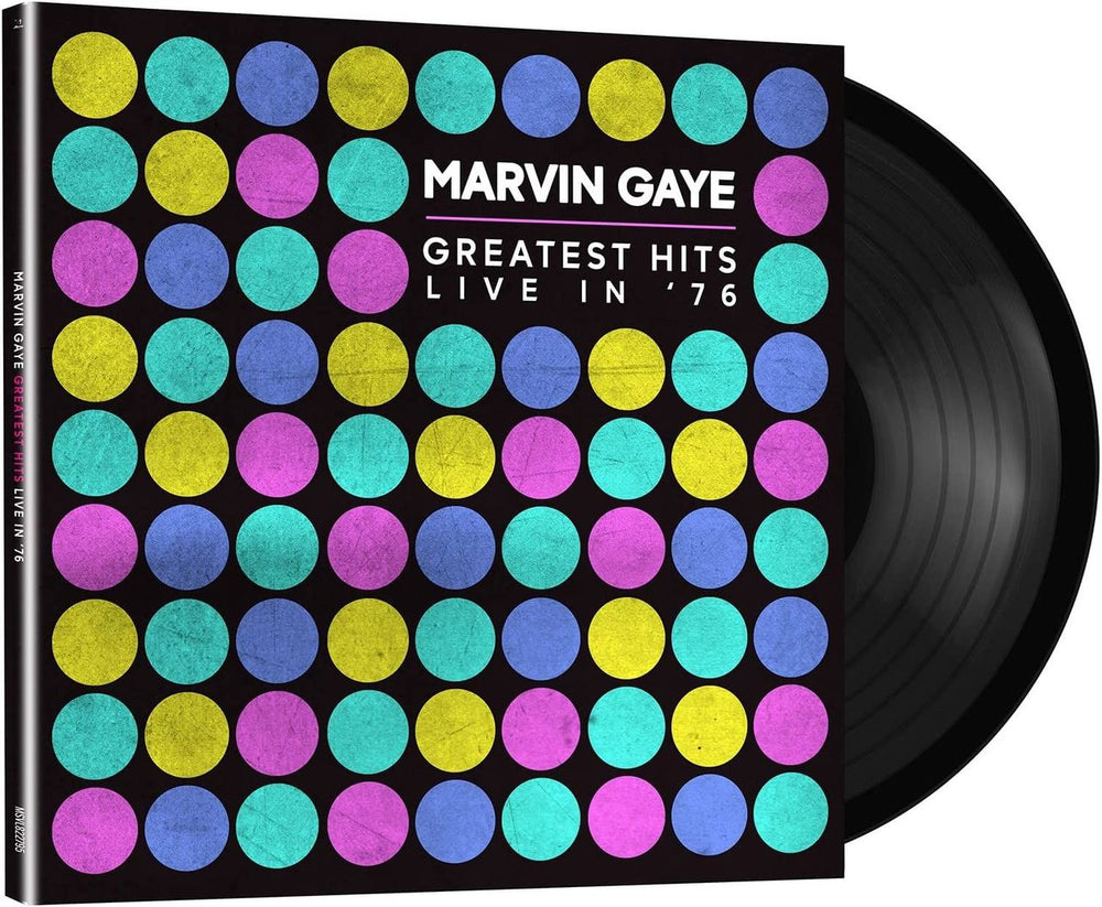 Marvin Gaye Greatest Hits Live In '76 - Sealed UK vinyl LP album (LP record) MSVL822795