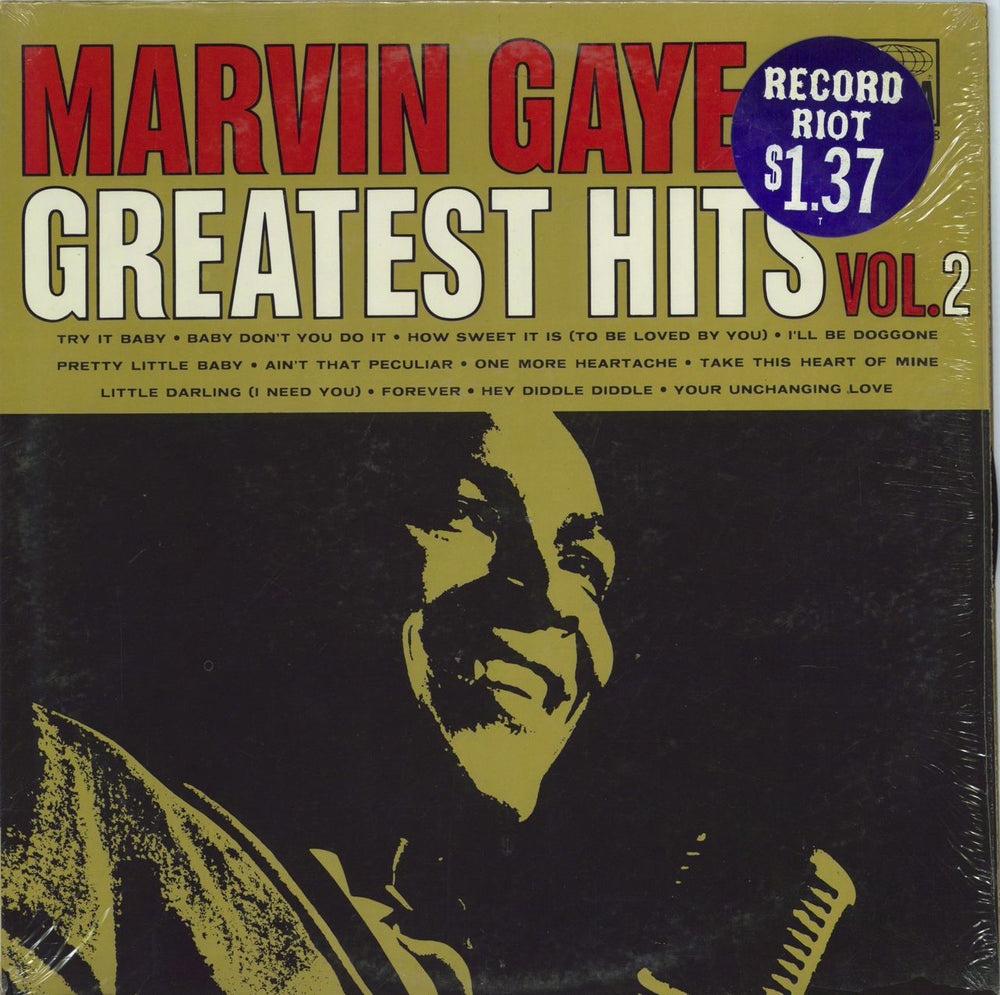 Marvin Gaye Greatest Hits Vol.2 UK vinyl LP album (LP record) TAMLA278