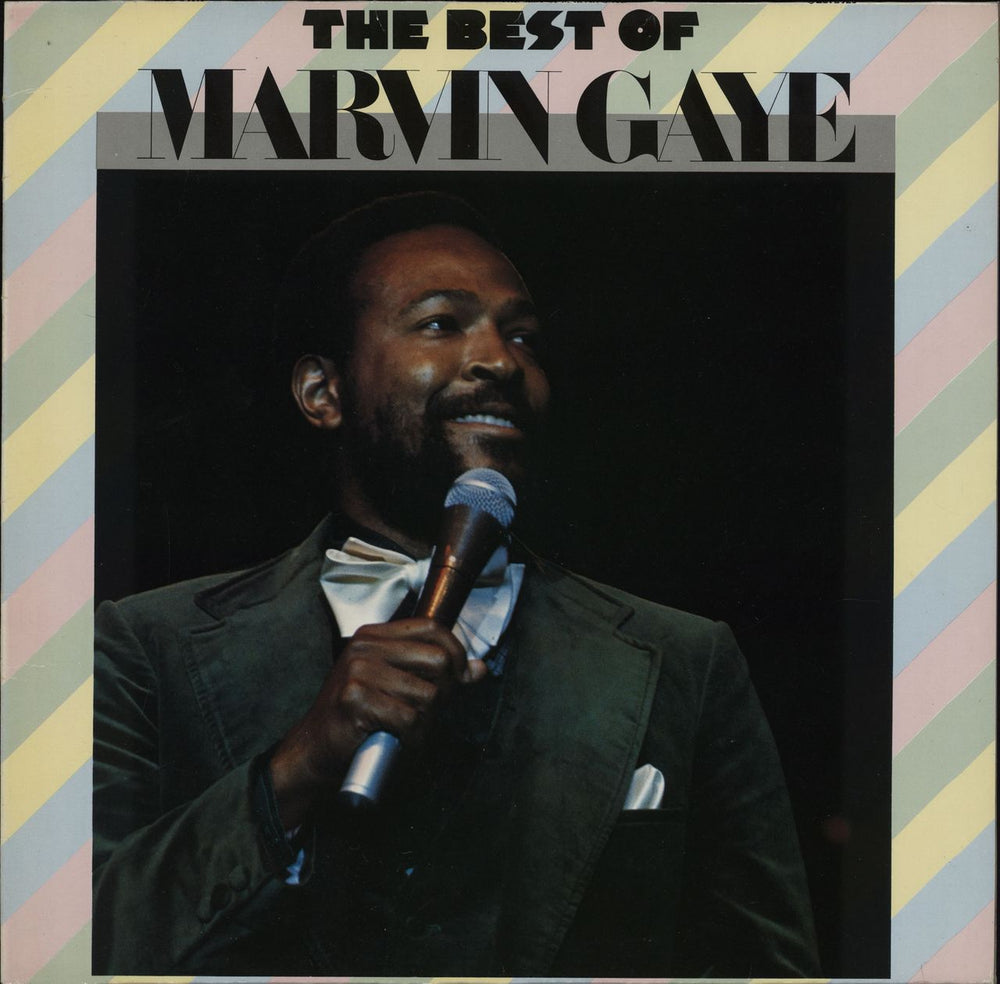 Marvin Gaye The Best Of Marvin Gaye UK vinyl LP album (LP record) STML12042