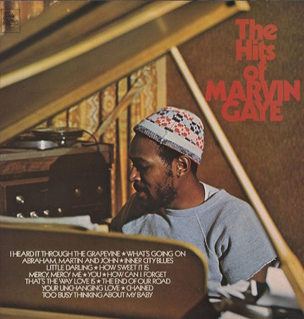Marvin Gaye The Hits Of Marvin Gaye UK vinyl LP album (LP record) STML11201