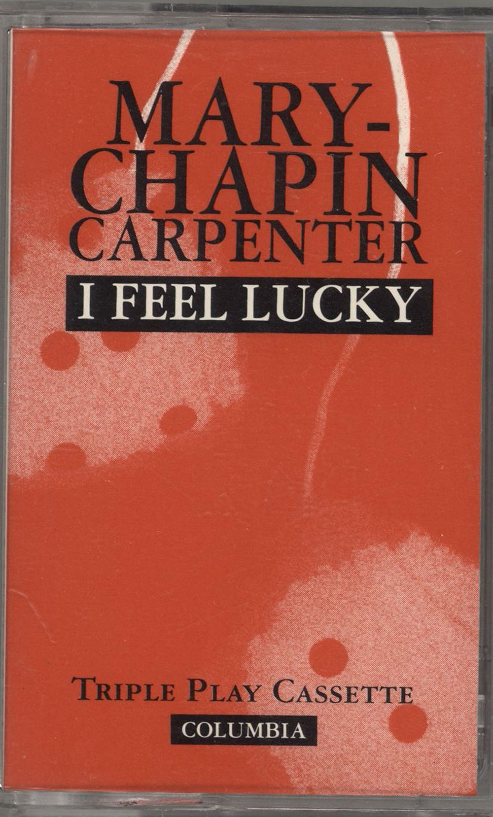 Mary Chapin Carpenter I Feel Lucky US Promo cassette single PROMO CASSETTE