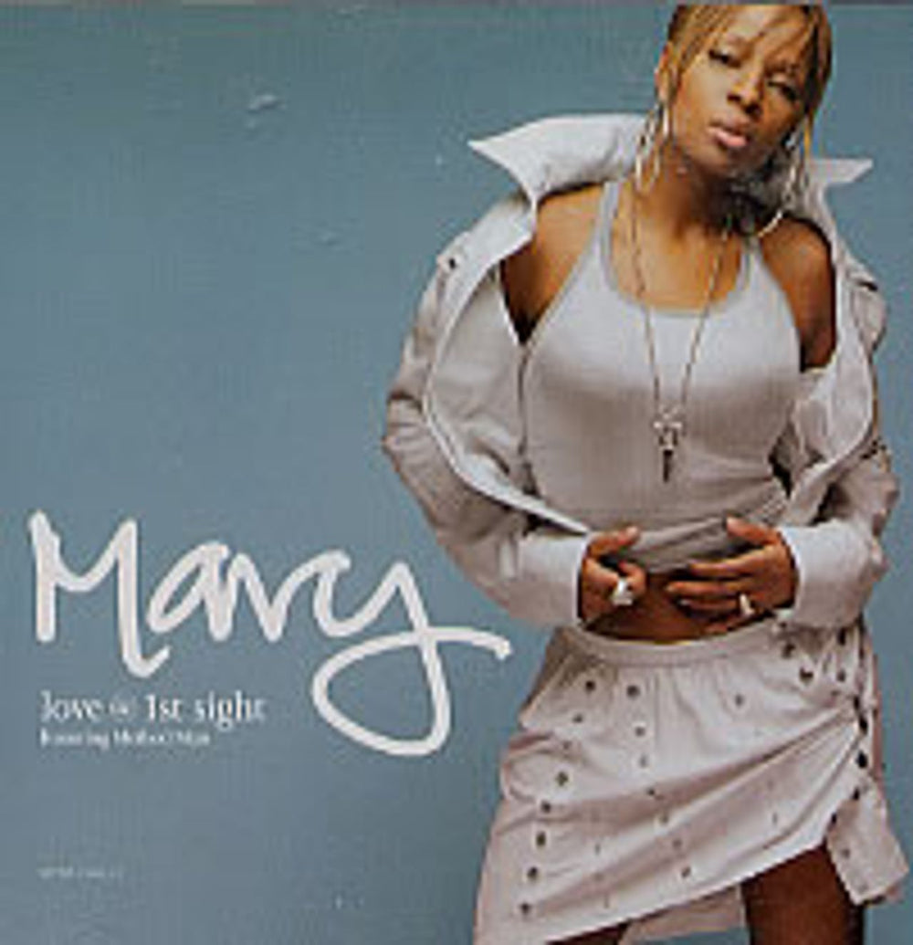 Mary J Blige Love @ 1st Sight US Promo CD single (CD5 / 5") MCAR-26043-2