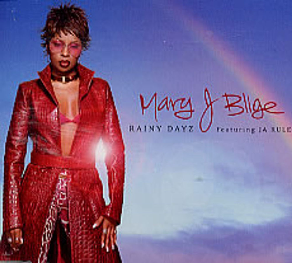 Mary J Blige Rainy Dayz UK Promo CD single (CD5 / 5") MCSTDJ40288