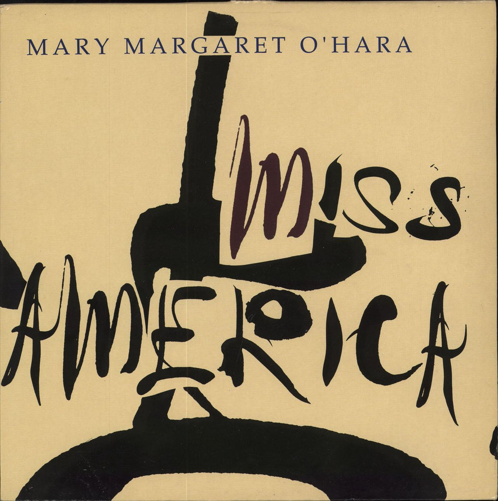 Mary Margaret O'Hara Miss America - EX UK vinyl LP album (LP record) V2559