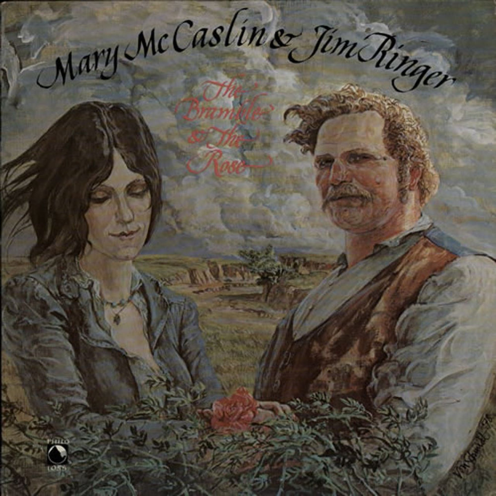 Mary McCaslin & Jim Ringer  The Bramble & The Rose US vinyl LP album (LP record) PH1055