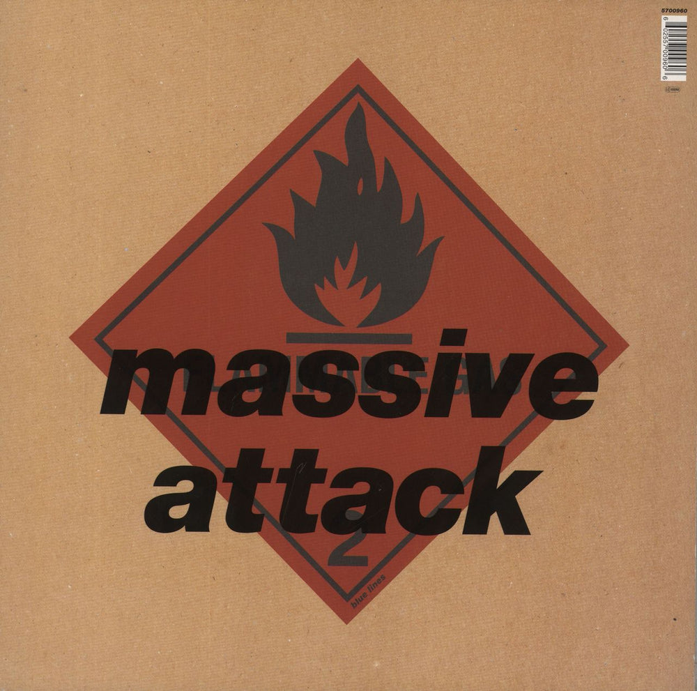 Massive Attack Blue Lines - 180gm - EX UK vinyl LP album (LP record) 5700960