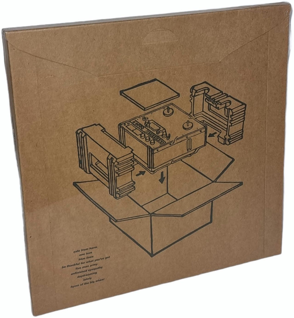 Massive Attack Blue Lines: 2012 Mix/Master - Sealed Box Set - EX UK Vinyl Box Set M-AVXBL769434