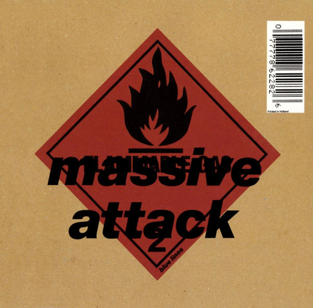 Massive Attack Blue Lines UK CD album (CDLP) WBRCD1