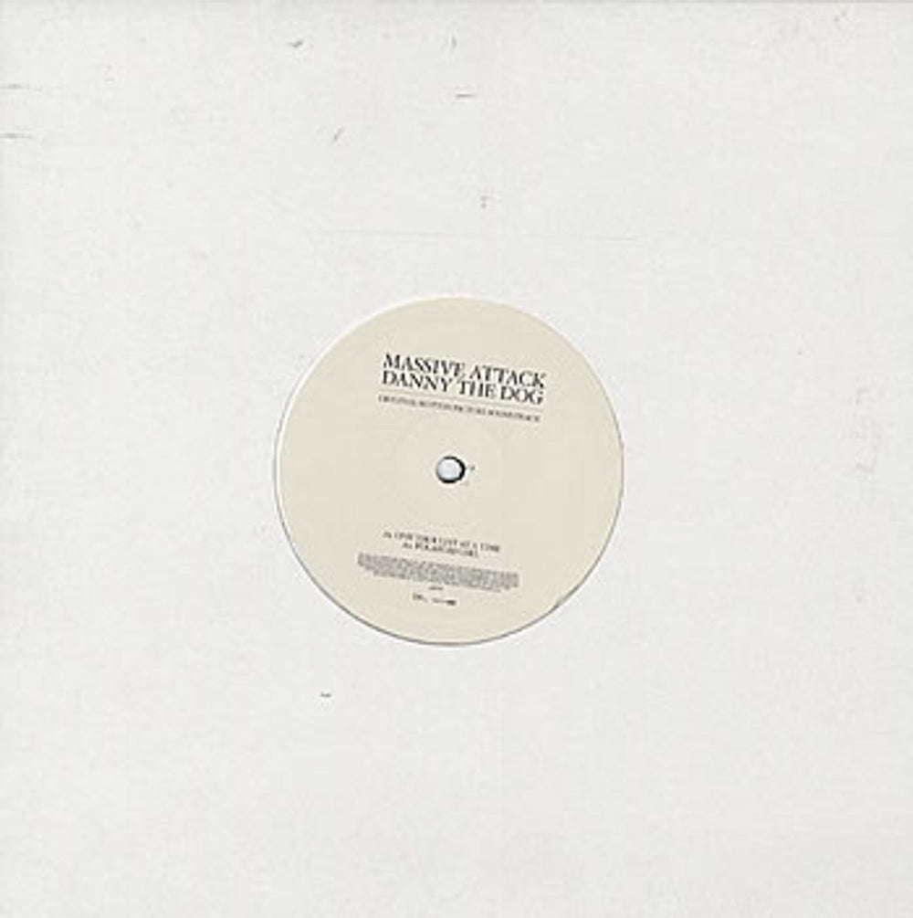 Massive Attack Danny The Dog European Promo 10" vinyl single (10 inch record) VSADJ1886