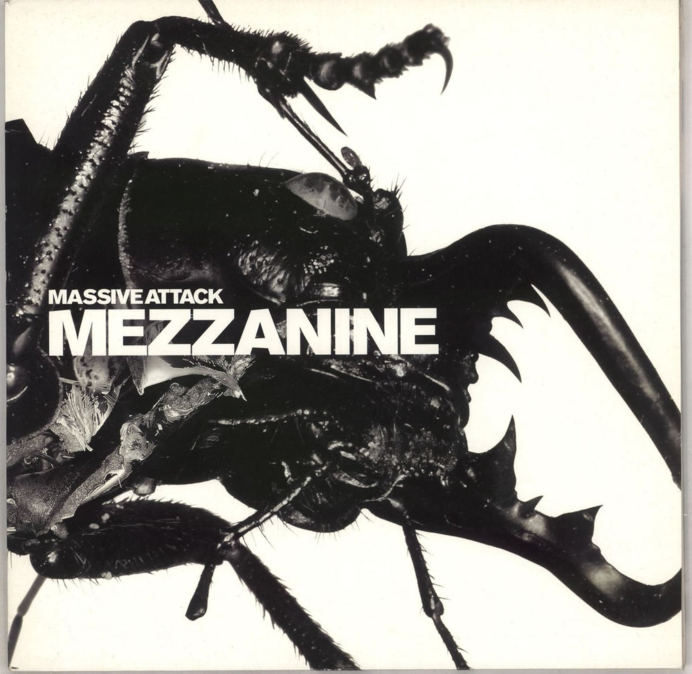 Massive Attack Mezzanine - 1st UK 2-LP vinyl record set (Double LP Album) WBRLP4