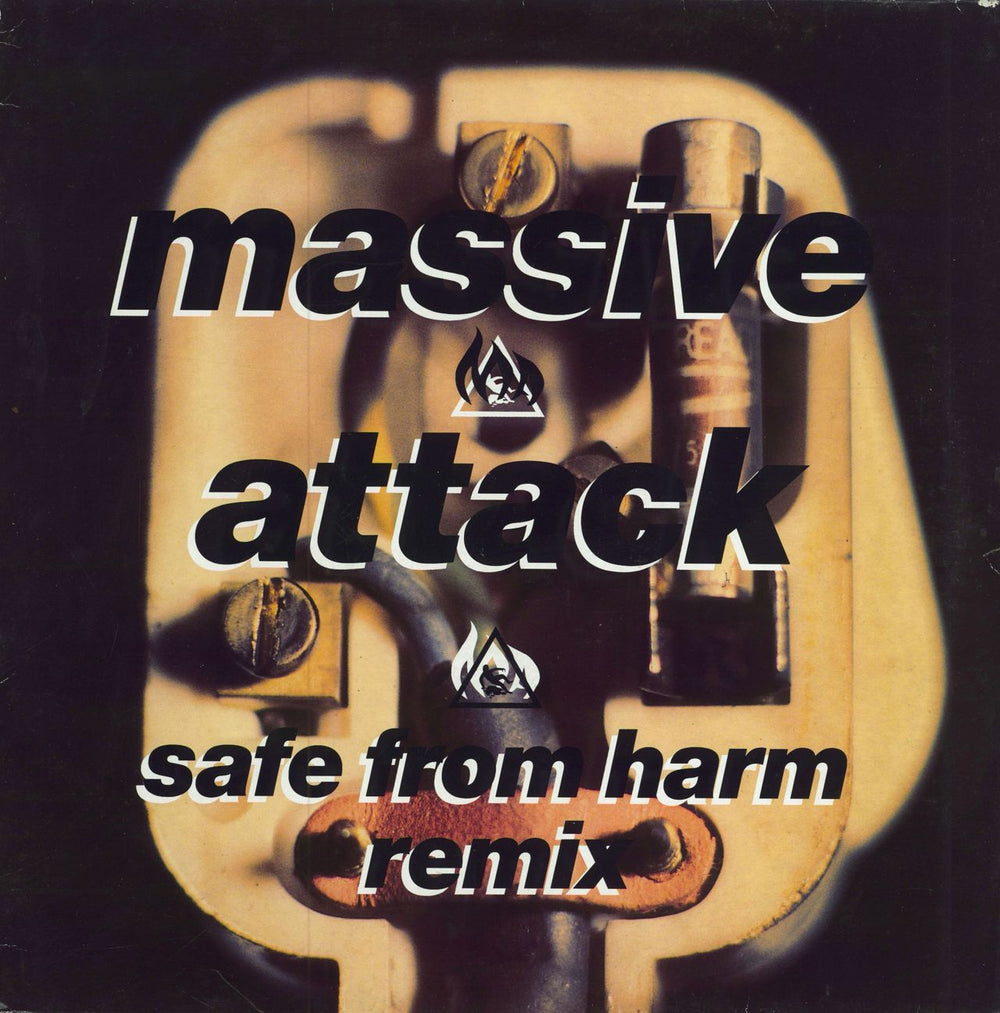 Massive Attack Safe From Harm Remix UK 12" vinyl single (12 inch record / Maxi-single) WBRR3