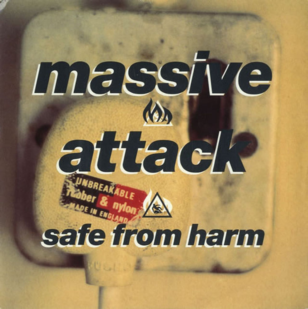 Massive Attack Safe From Harm UK 7" vinyl single (7 inch record / 45) WBRS3