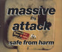 Massive Attack Safe From Harm UK CD single (CD5 / 5") WBRX3