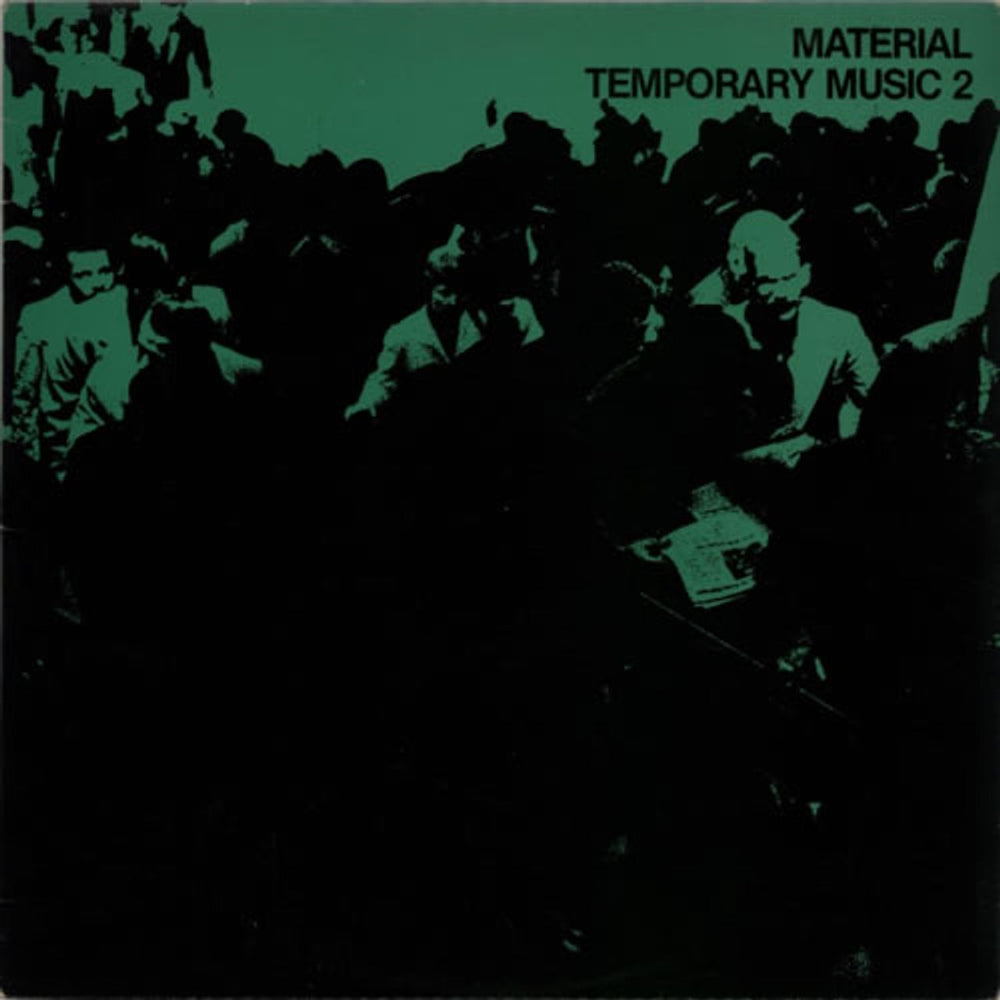 Material Temporary Music 2 UK 12" vinyl single (12 inch record / Maxi-single) RS12.008