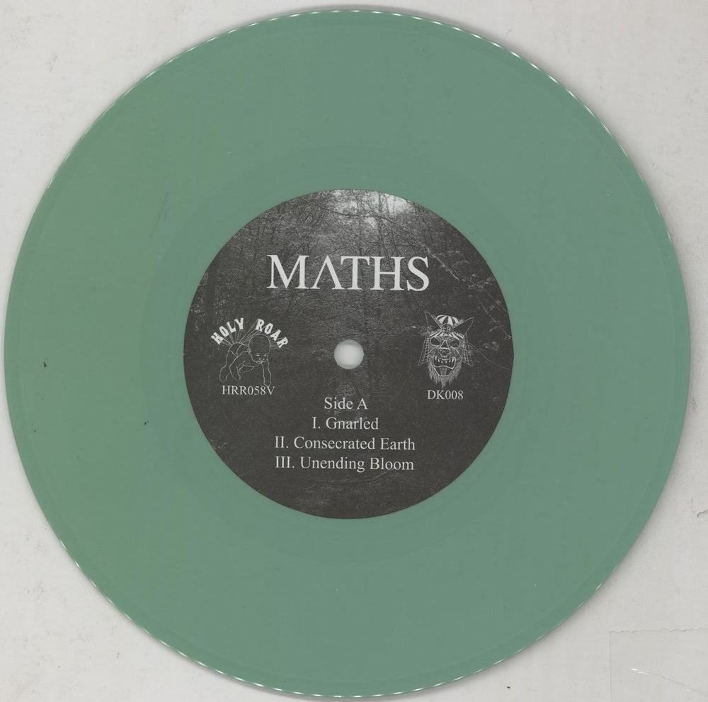 Maths Ascent - Green Vinyl UK 7" vinyl single (7 inch record / 45) 2G207AS756755