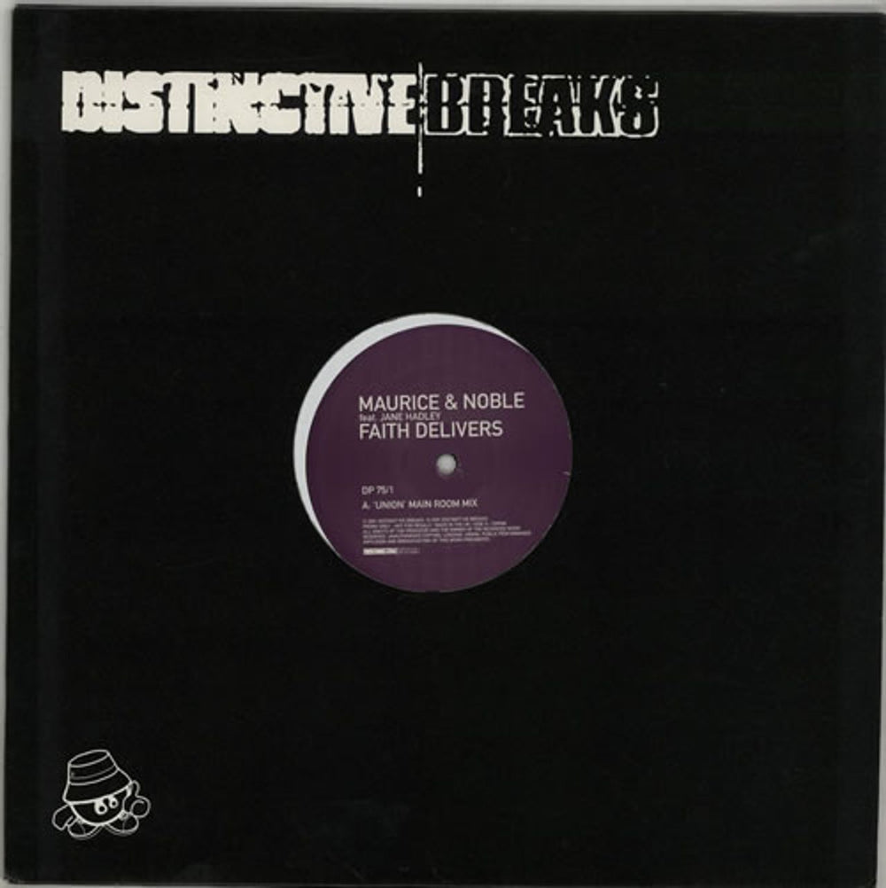 Maurice & Noble Faith Delivers UK Promo 12" vinyl single (12 inch record / Maxi-single) DP75/1