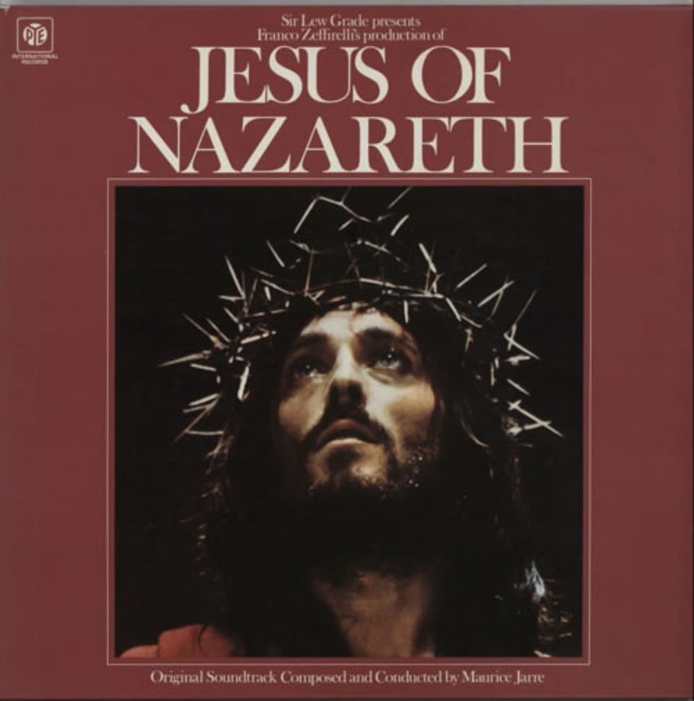 Maurice Jarre Jesus Of Nazareth UK vinyl LP album (LP record) NSPH28504