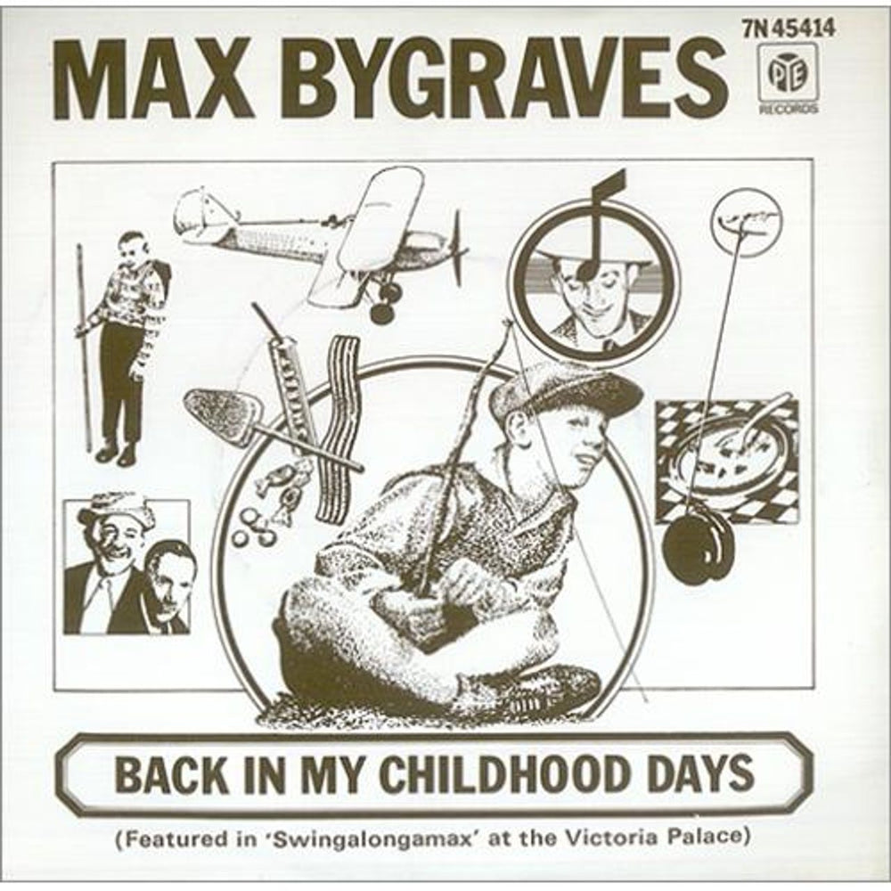 Max Bygraves Back In My Childhood Days UK 7" vinyl single (7 inch record / 45) 7N45414