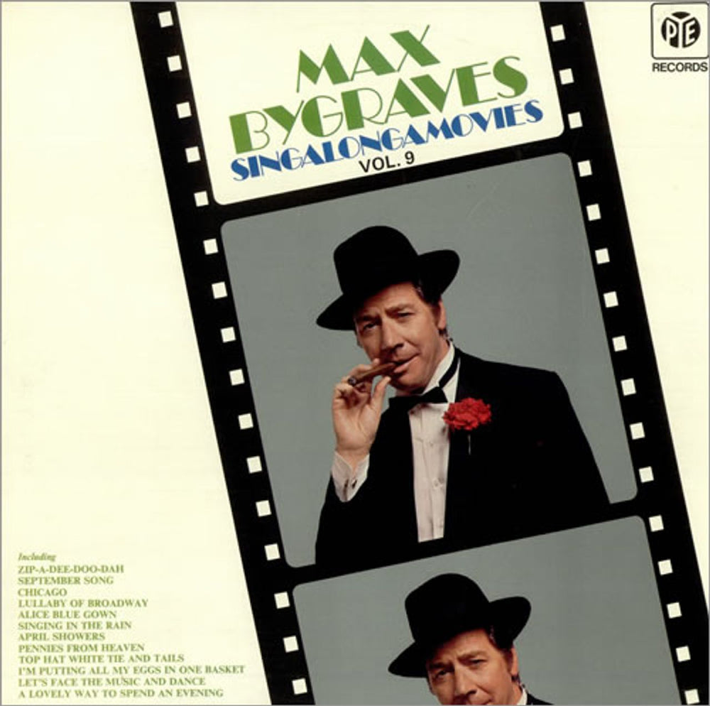 Max Bygraves Singalongamovies Vol. 9 UK vinyl LP album (LP record) NSPL18444