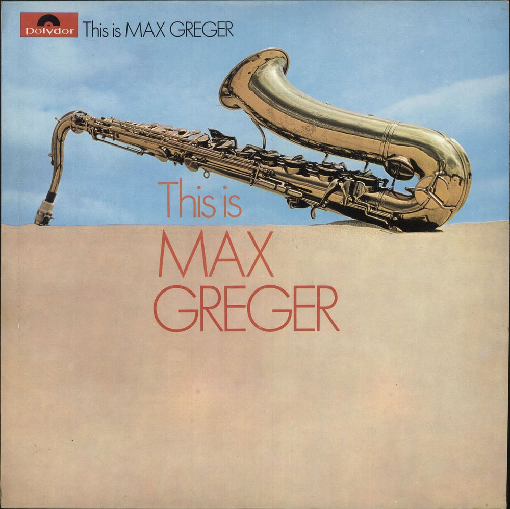 Max Greger This Is Max Greger UK vinyl LP album (LP record) 643318