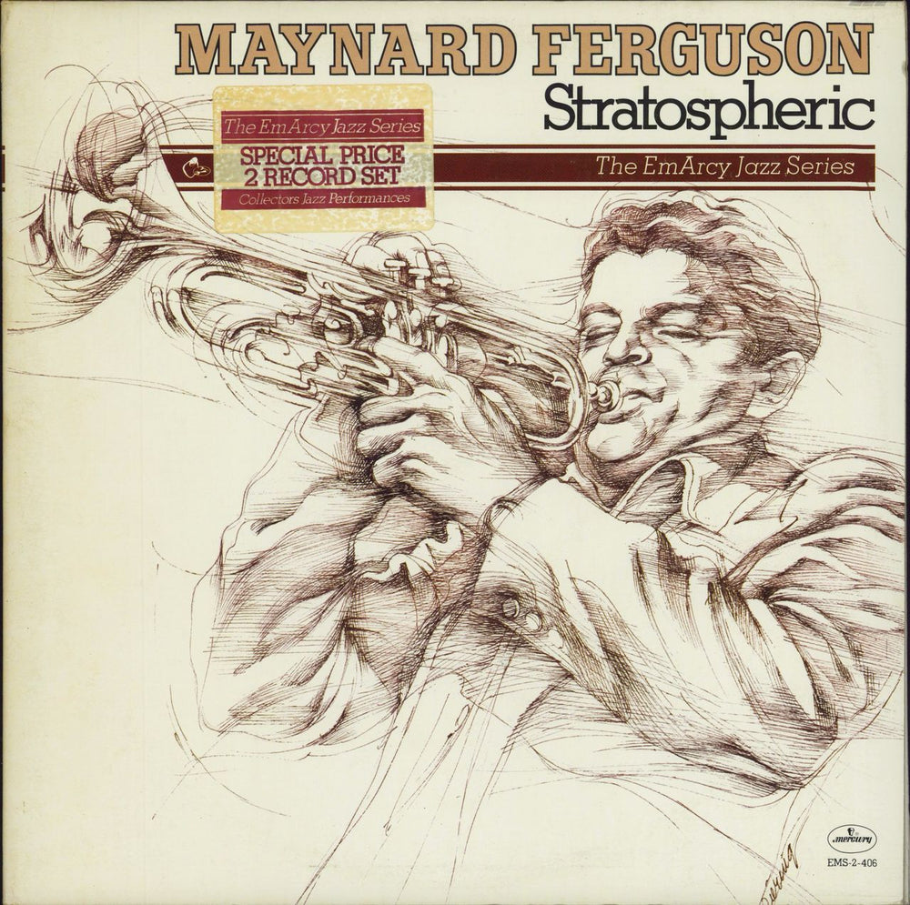 Maynard Ferguson Stratospheric US 2-LP vinyl record set (Double LP Album) EMS-2-406