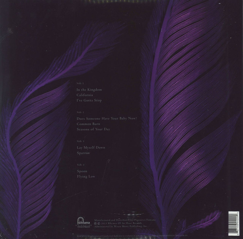 Mazzy Star Seasons Of Your Day - Purple Vinyl - Sealed UK 2-LP vinyl record set (Double LP Album) 887158442094