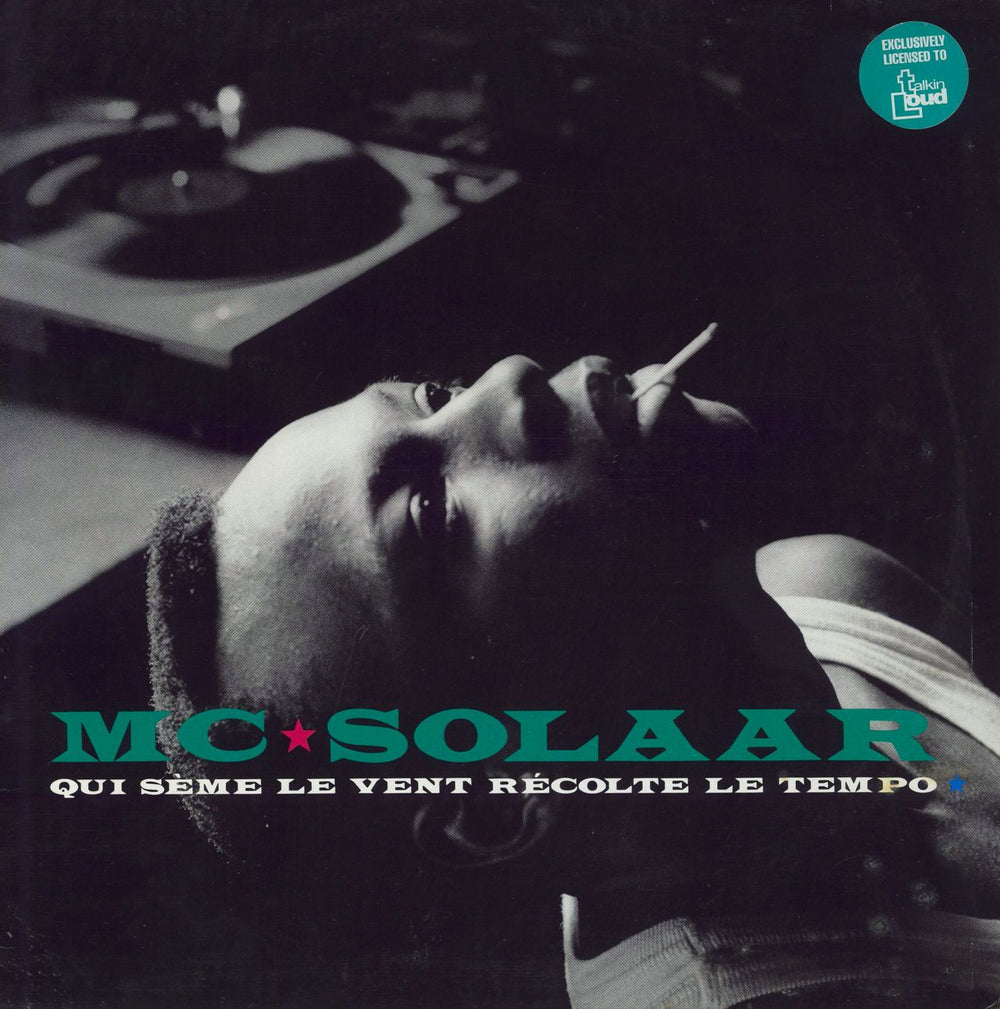 MC Solaar Qui Sème Le Vent Récolte Le Tempo French vinyl LP album (LP record) 511133-1