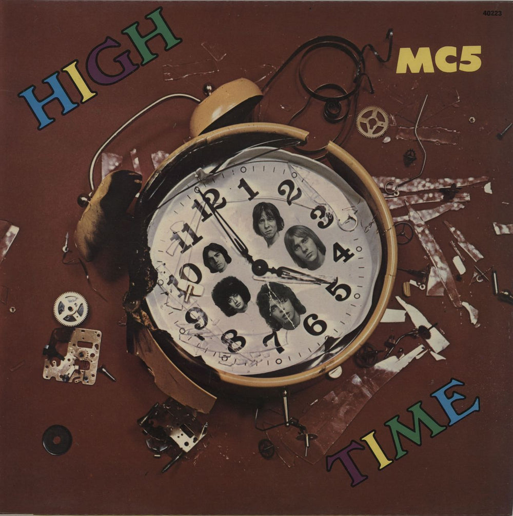 MC5 High Time - VG+ French vinyl LP album (LP record) 40223