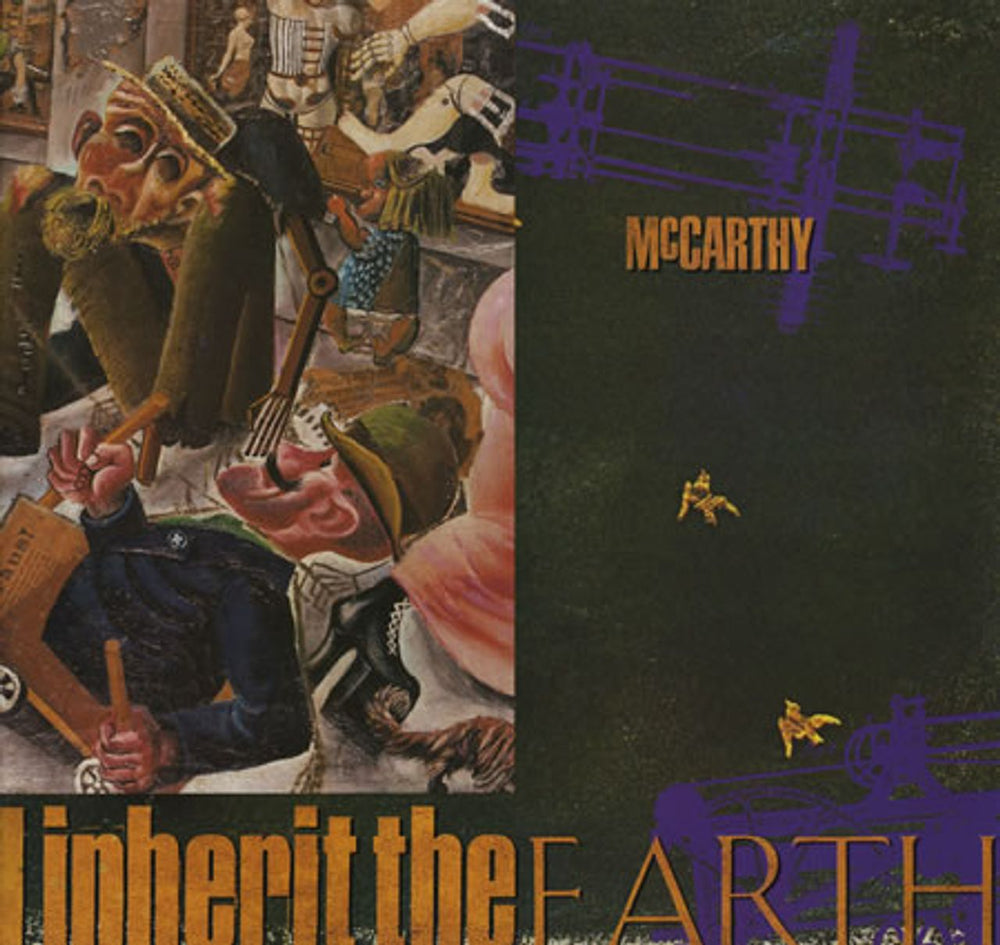 McCarthy The Enraged Shall Inherit The Earth UK vinyl LP album (LP record) CHIME00.47S