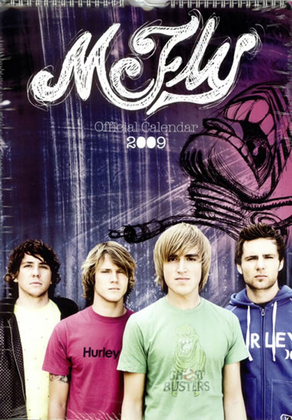 McFly Official Calendar 2009 UK calendar 112