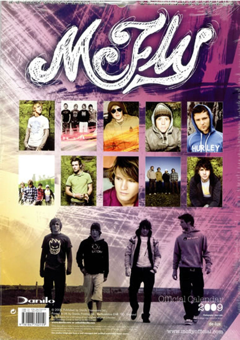 McFly Official Calendar 2009 UK calendar MAJCAOF430888