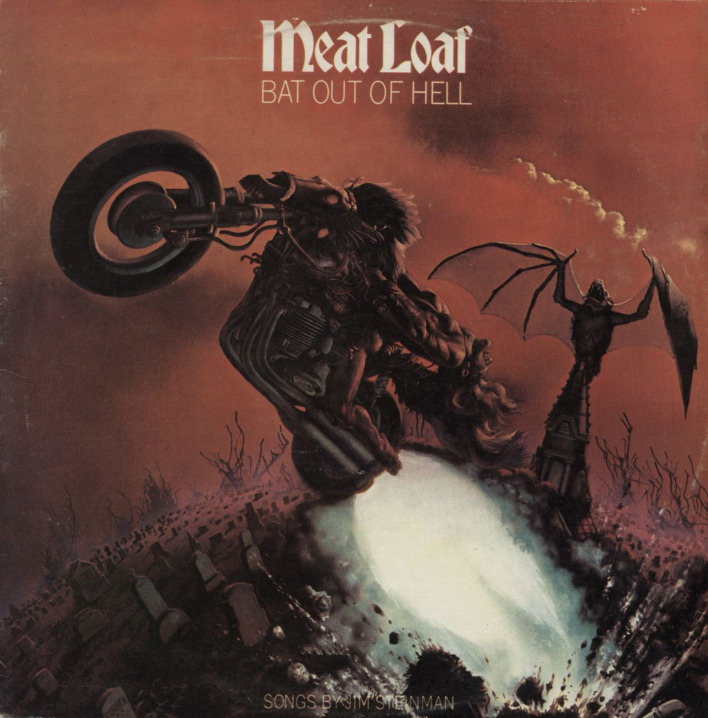 Meat Loaf Bat Out Of Hell Greek vinyl LP album (LP record) EPC82419