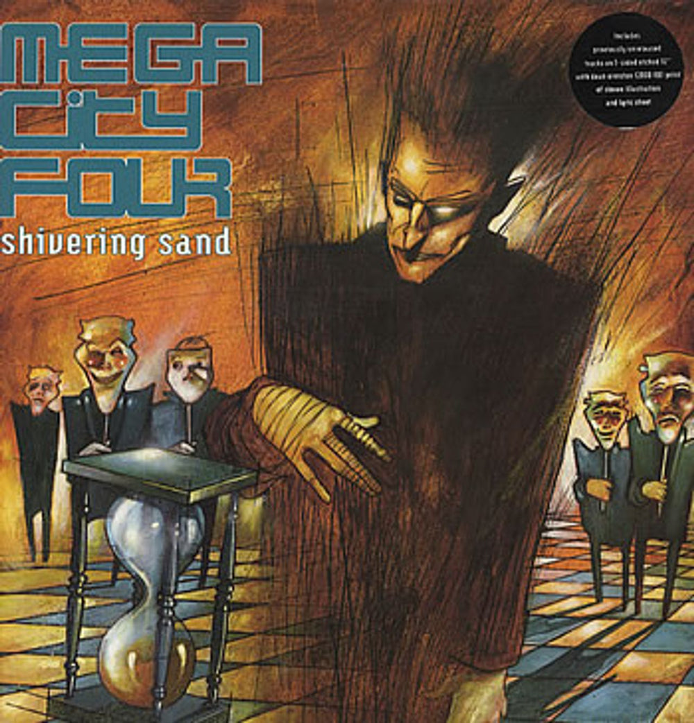 Mega City Four Shivering Sand UK 12" vinyl single (12 inch record / Maxi-single) MEGA14