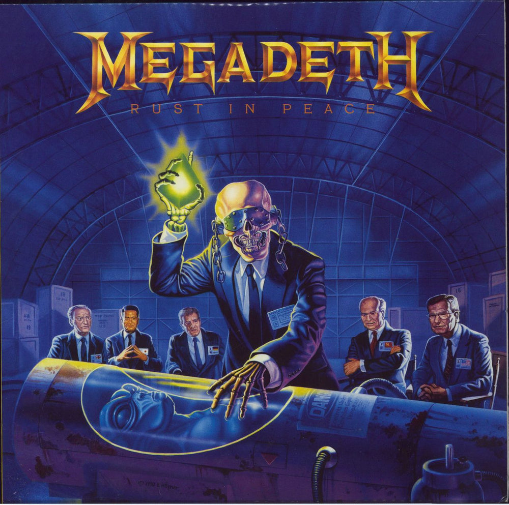 Megadeth Rust In Peace - 180gm US vinyl LP album (LP record) EST2132