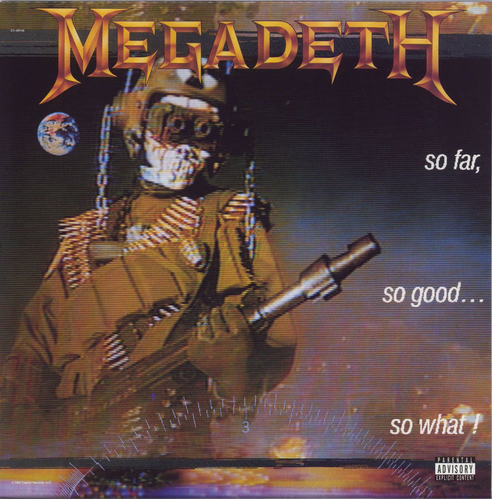 Megadeth So Far, So Good...So What! - 180 Gram Vinyl US vinyl LP album (LP record) C1-48148