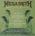 Megadeth Sweating Bullets - Display Flat UK display DISPLAY FLAT