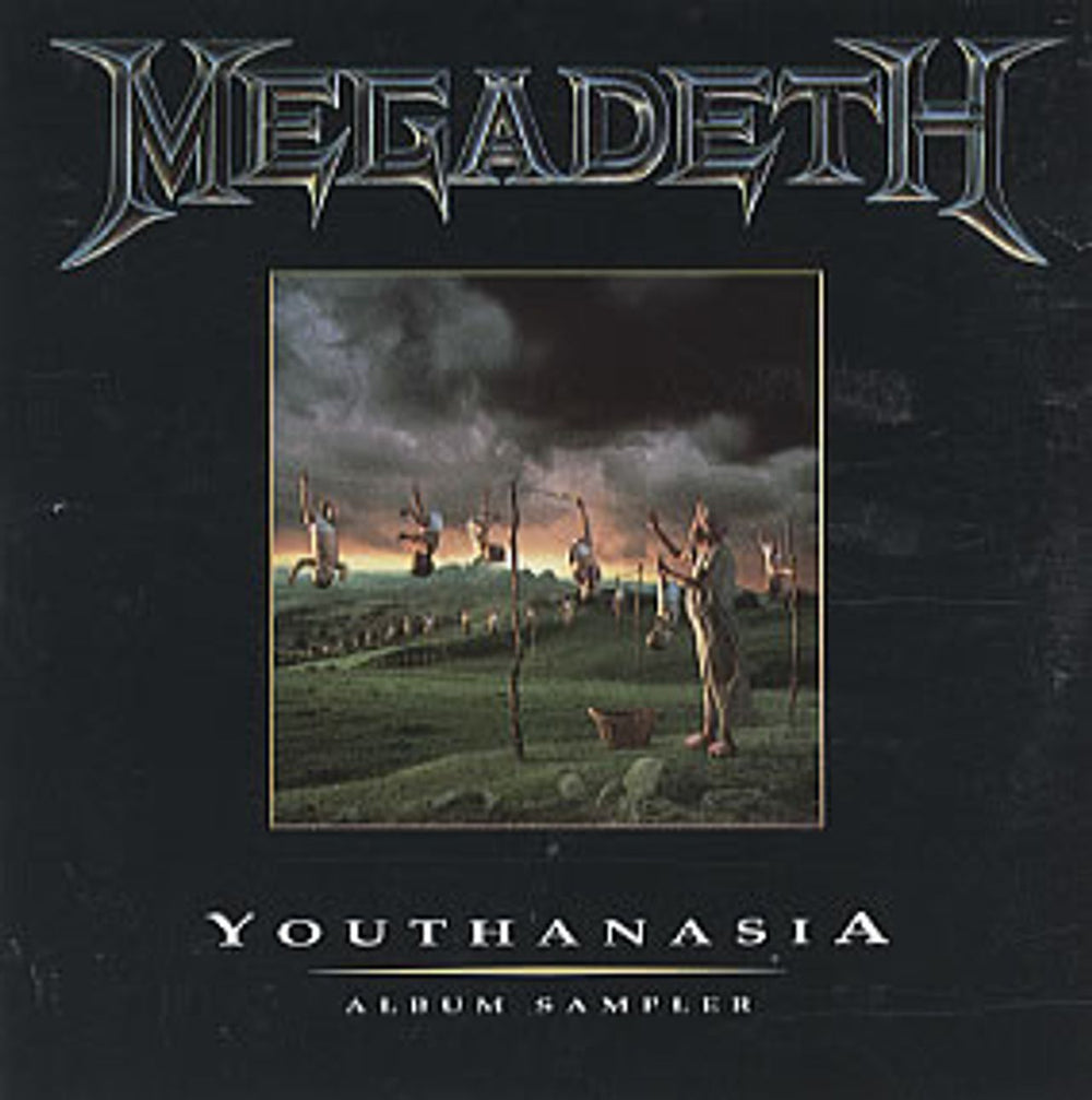 Megadeth Youthanasia Sampler UK Promo CD single (CD5 / 5") CDAS100