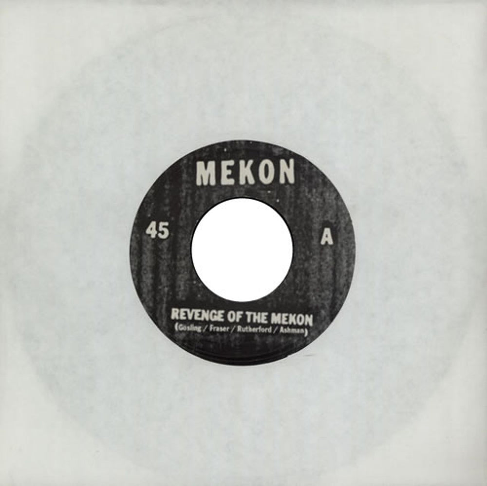 Mekon Revenge Of The Mekon UK 7" vinyl single (7 inch record / 45) WALLS012