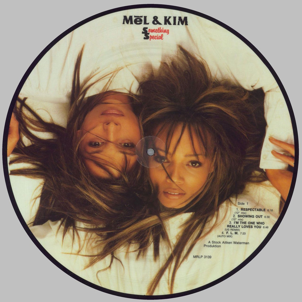 Mel & Kim Something Special Danish picture disc LP (vinyl picture disc album) MELPDSO823121