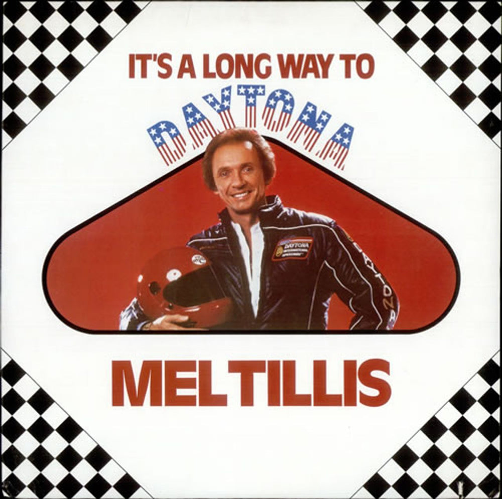 Mel Tillis It's A Long Way To Daytona US vinyl LP album (LP record) E1-60016