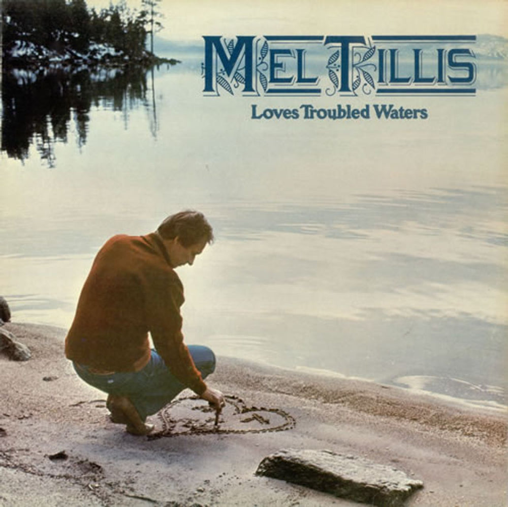 Mel Tillis Loves Troubled Waters - Sample UK vinyl LP album (LP record) MCF2827