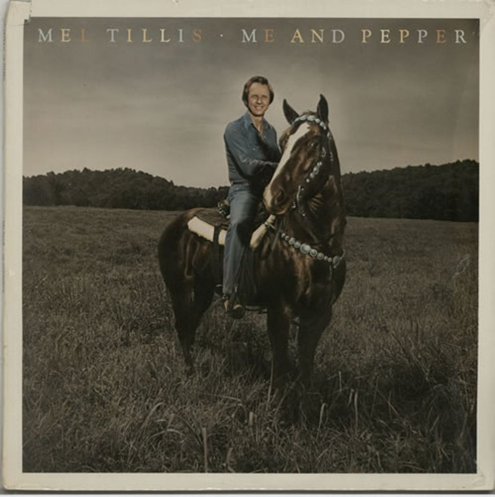 Mel Tillis Me And Peppe US vinyl LP album (LP record) 6E-236