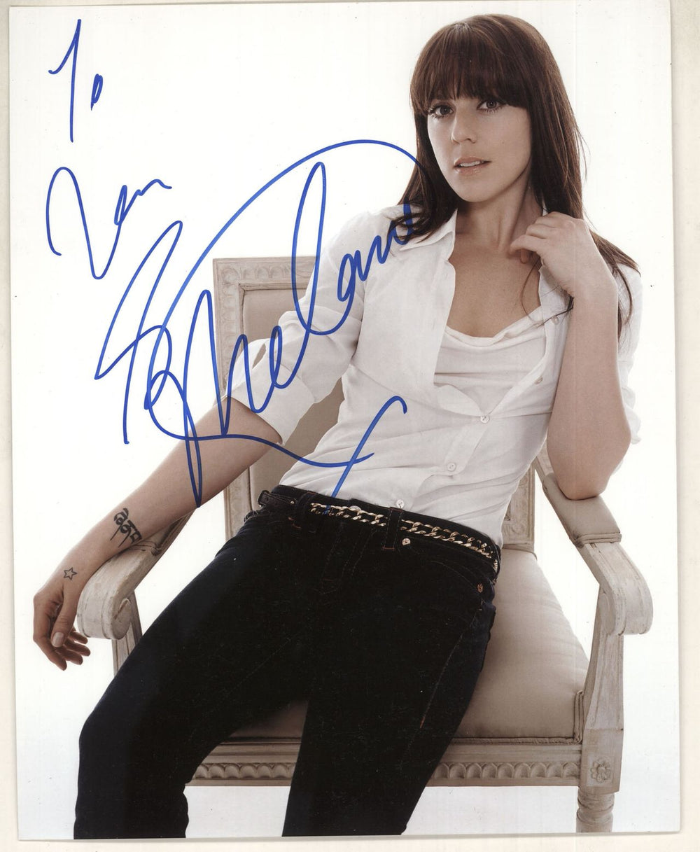 Melanie C Autographed Photograph UK photograph SIGNED PHOTO