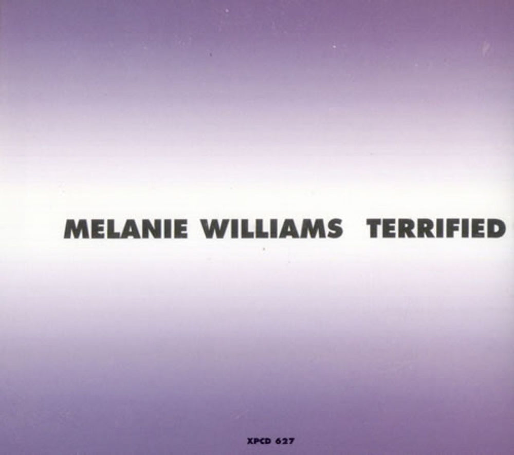 Melanie Williams Terrified UK Promo CD single (CD5 / 5") XPCD627