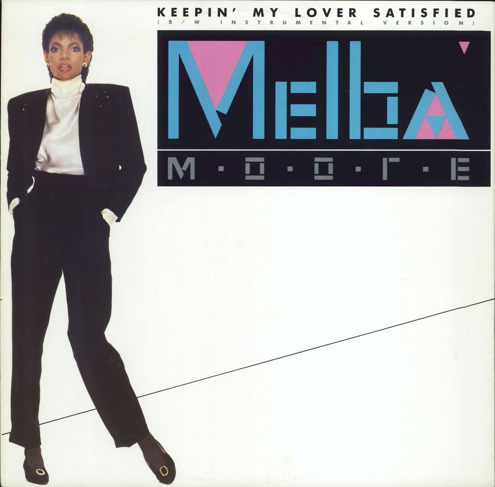 Melba Moore Keepin' My Lover Satisfied UK 12" vinyl single (12 inch record / Maxi-single) 12CL317