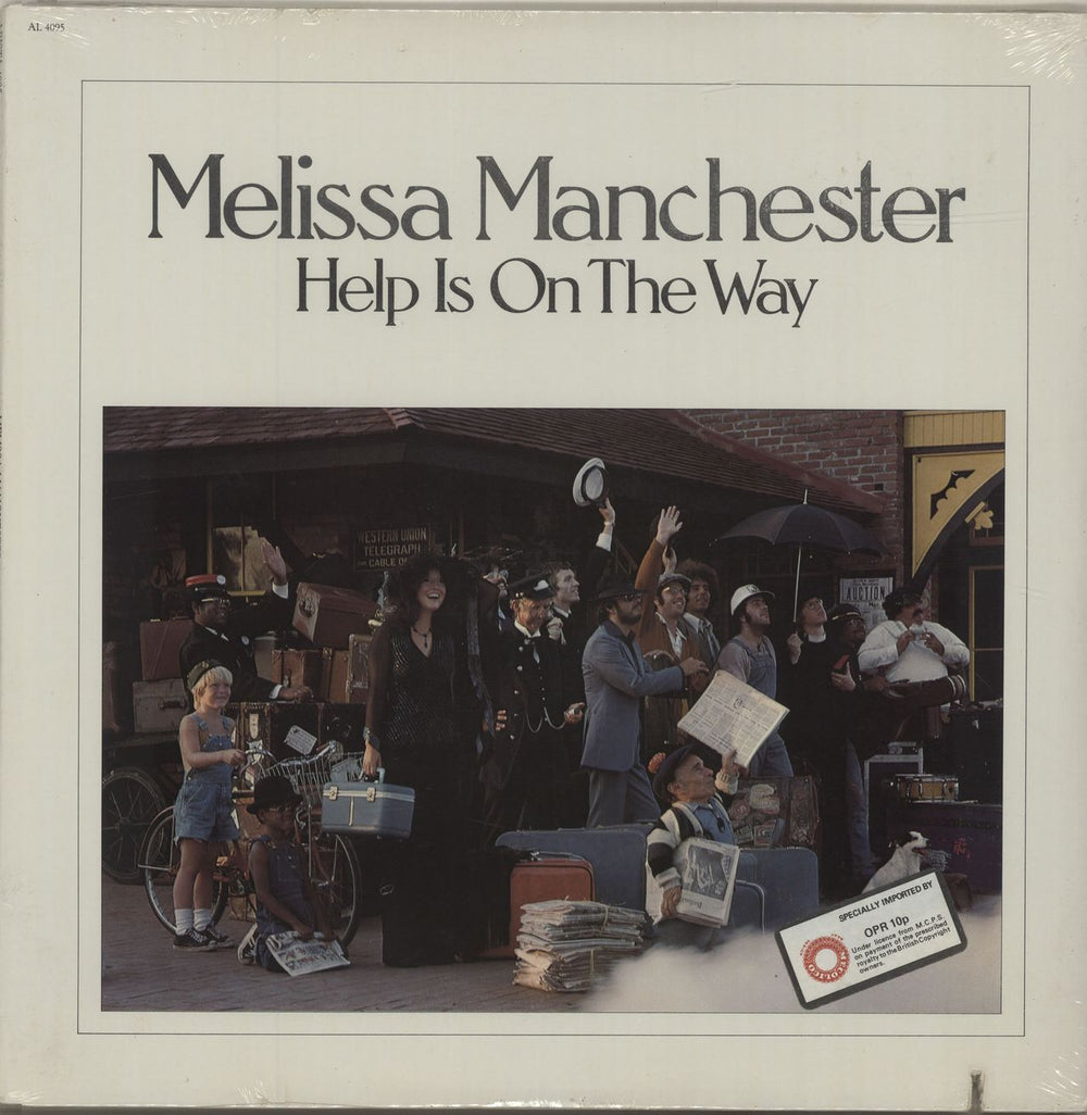 Melissa Manchester Help Is On The Way - Sealed US vinyl LP album (LP record) AL4095