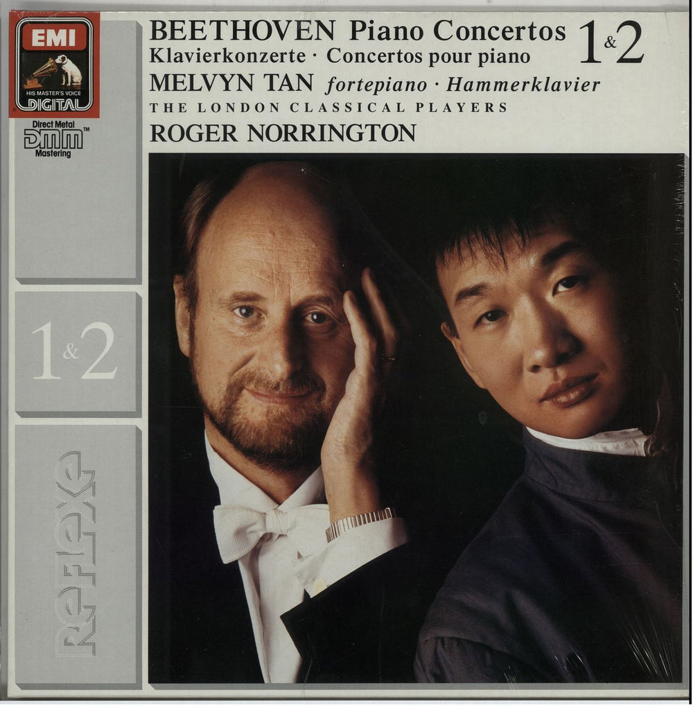 Melvyn Tan Beethoven: Piano Concertos 1 & 2 German vinyl LP album (LP record) EL7495091