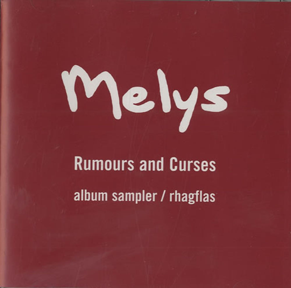 Melys Rumours And Curses - Album Sampler UK Promo CD single (CD5 / 5") KOLD102CDP